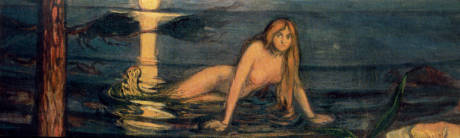 Edvard Munch, 1896. Fruen fra Havet (La Dame de la mer)2