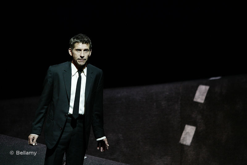 Nicolas Martel et Camille dans La Dame de la mer, Théâtre des Bouffes du Nord 2012