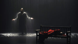 Nicolas Martel et Camille dans La Dame de la mer, Théâtre des Bouffes du Nord 2012